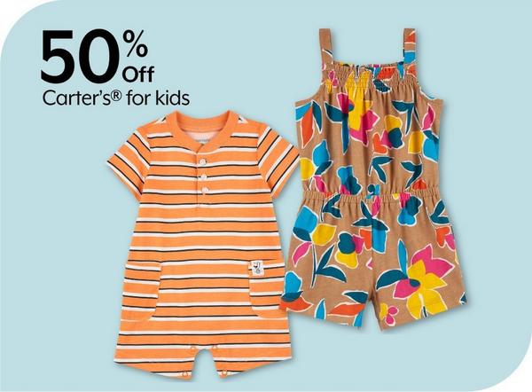 50% off Carter's® for kids