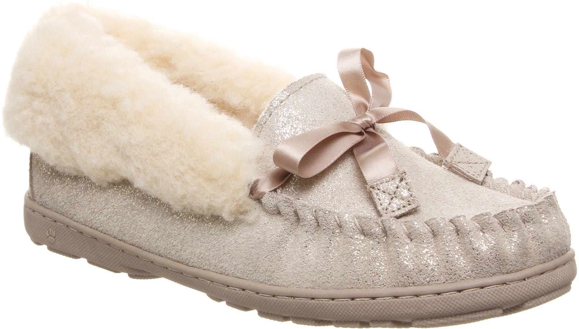 bearpaw moccasin slippers womens