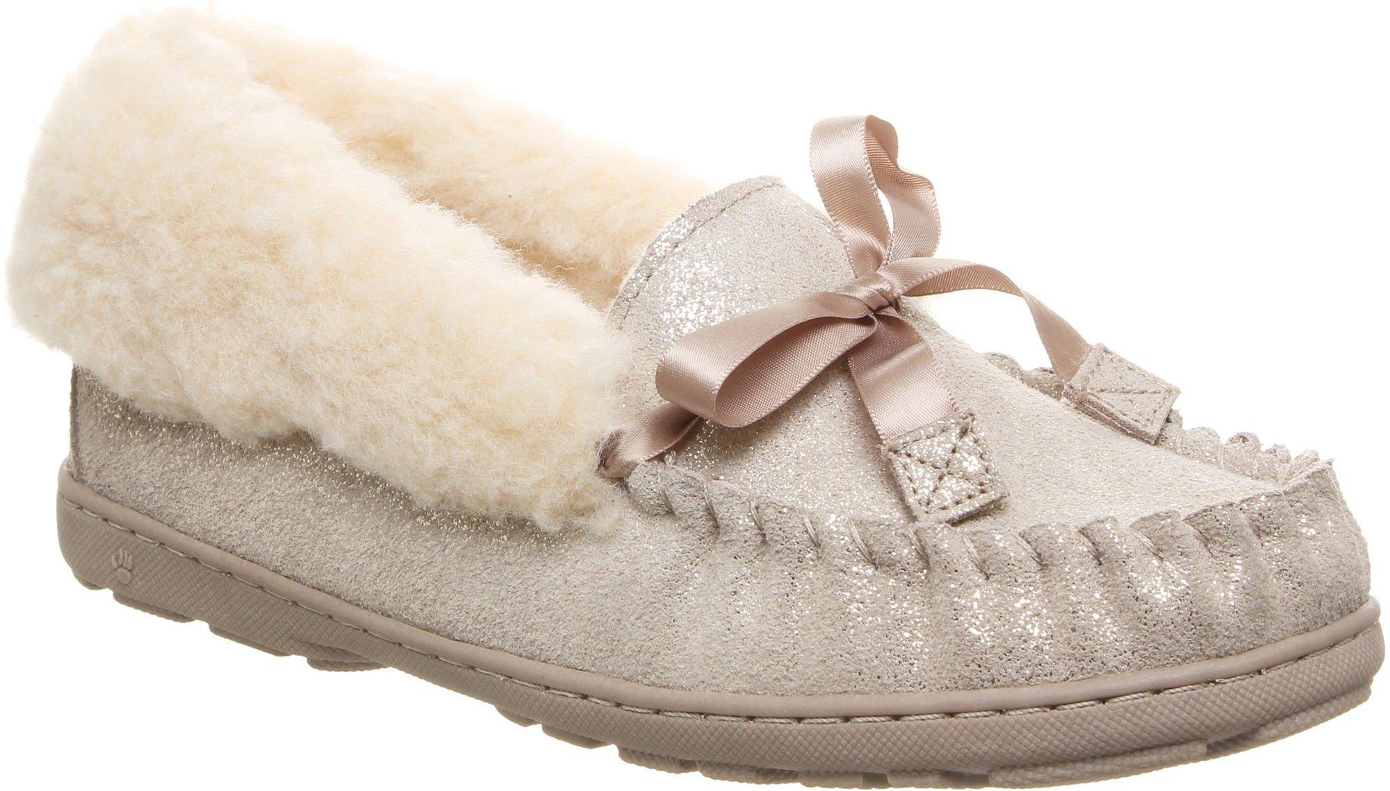 bearpaw womens moccasin slippers