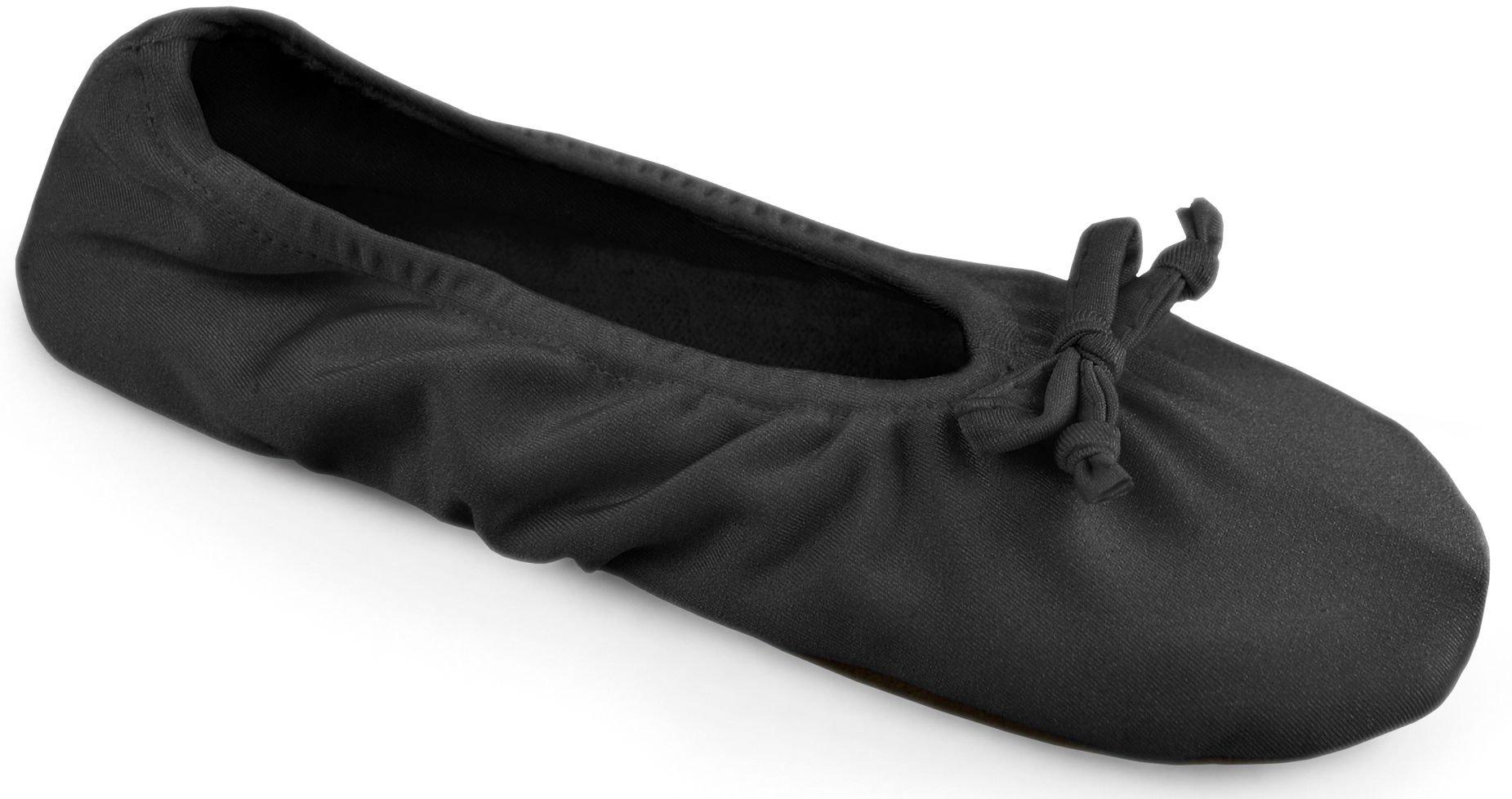 dearfoam satin ballet slippers