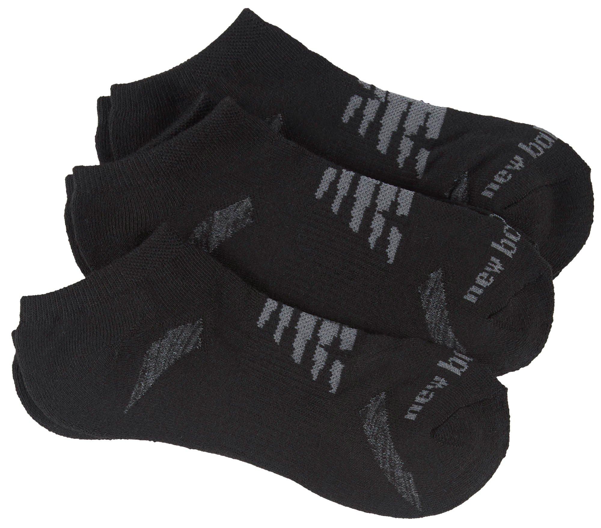 new balance black ankle socks