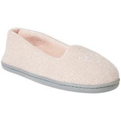 Womens Rebecca Quilted Memory Foam Slippers