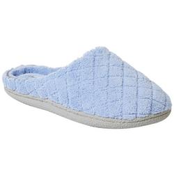 Womens Leslie Quilted Upper Memory Foam Slippers
