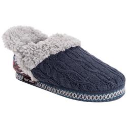 Womens Magdelena Solid Woven Slippers