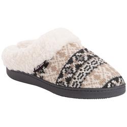 Womens Suzanne Mosaic Woven Clog Slippers