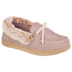 Isotoner Womens Rae ECO Comfort Moccasin Slippers