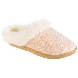 Isotoner Womens Solid Charlotte Clog Slippers