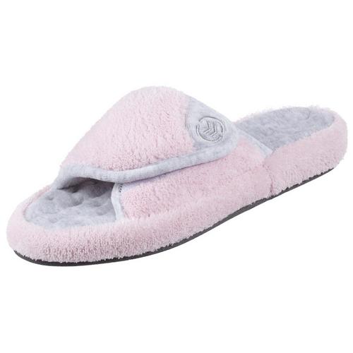 Isotoner Womens Microterry Pillow Step Slippers
