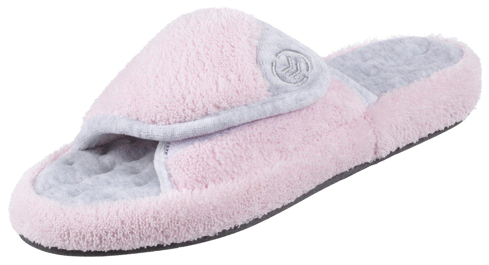 Womens Microterry Pillow Step Slippers