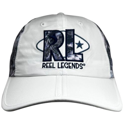 Reel Legends Womens Foldable Solid Print Pony Hat
