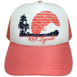 Reel Legends Womens Vintage Sunset Trucker Hat