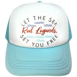 Reel Legends Womens Free Seas Trucker Hat