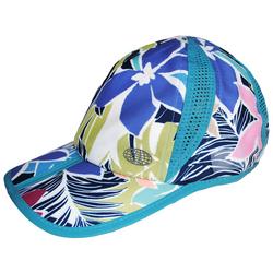 Womens Floral Foldable Vented Hat