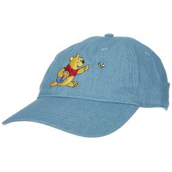 Disney Womens Pooh Adjustable Buckle Baseball Hat