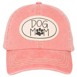 Womens Dog Mom Patch Baseball Hat
