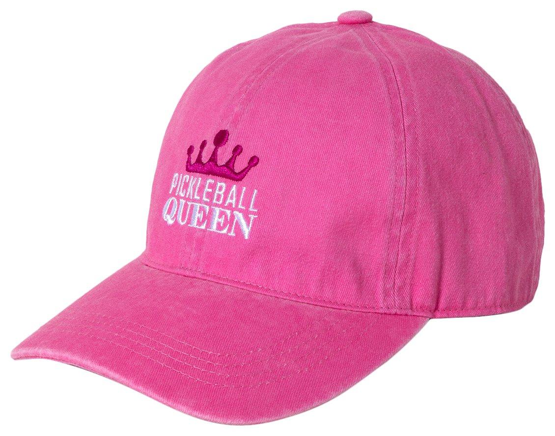 David and Young Womens Pickleball Queen Solid Baseball Hat