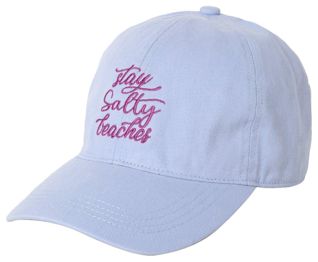 Womens Stay Salty Solid Baseball Hat
