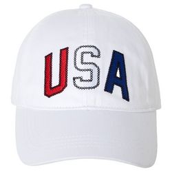 David and Young Womens USA Solid Baseball Hat