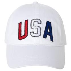 Womens USA Solid Baseball Hat