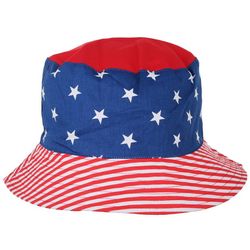 Collection 18 Womens Americana Lined Bucket Hat
