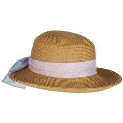 Womens Paper Poly Braid Adjustable Sun Hat