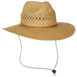 Vince Camuto Womens Paper Braid Woven Adjustable Sun Hat