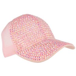 Twig and Arrow Womens Bling Crystal Trucker Hat