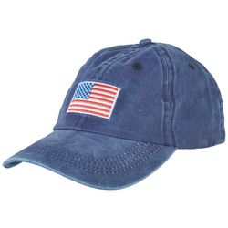 Madd Hatter Womens Solid Color Cotton American Flag Hat