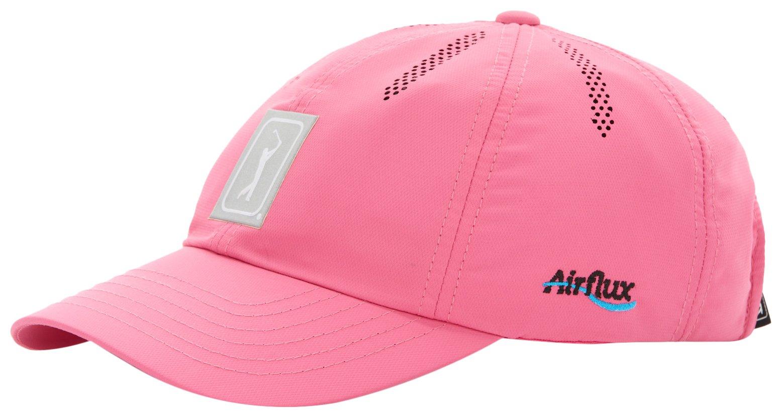 PGA Tour Womens Perforated Lightweight Adjustable Golf Hat