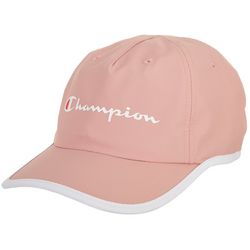 Champion Womens Solid Color Contrast Trim Baseball Dad Hat