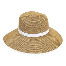 Sun N' Sand Womens Contrast Trim Sun Hat