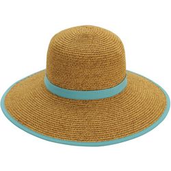 Sun N' Sand Womens Contrst Trim Sun Hat