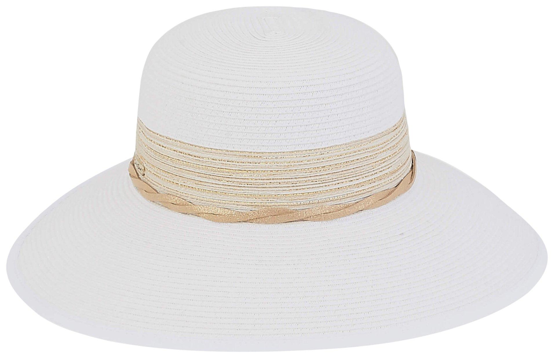 Sun N' Sand Womens Suede Twist Hat