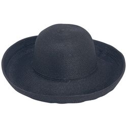 Sun N' Sand Womens Solid Upbrim Sun Hat