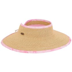 Caribbean Joe Womens 4 In. Brim Packable Open Top Sun Hat