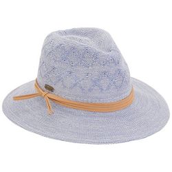 Sun N' Sand Womens Solid Color Poly Braid Safari Hat