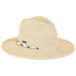 Womens UPF 50+ Shell Paper Braid Safari Hat