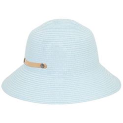 Sun N' Sand Womens Solid Color Packable Floppy Sun Hat