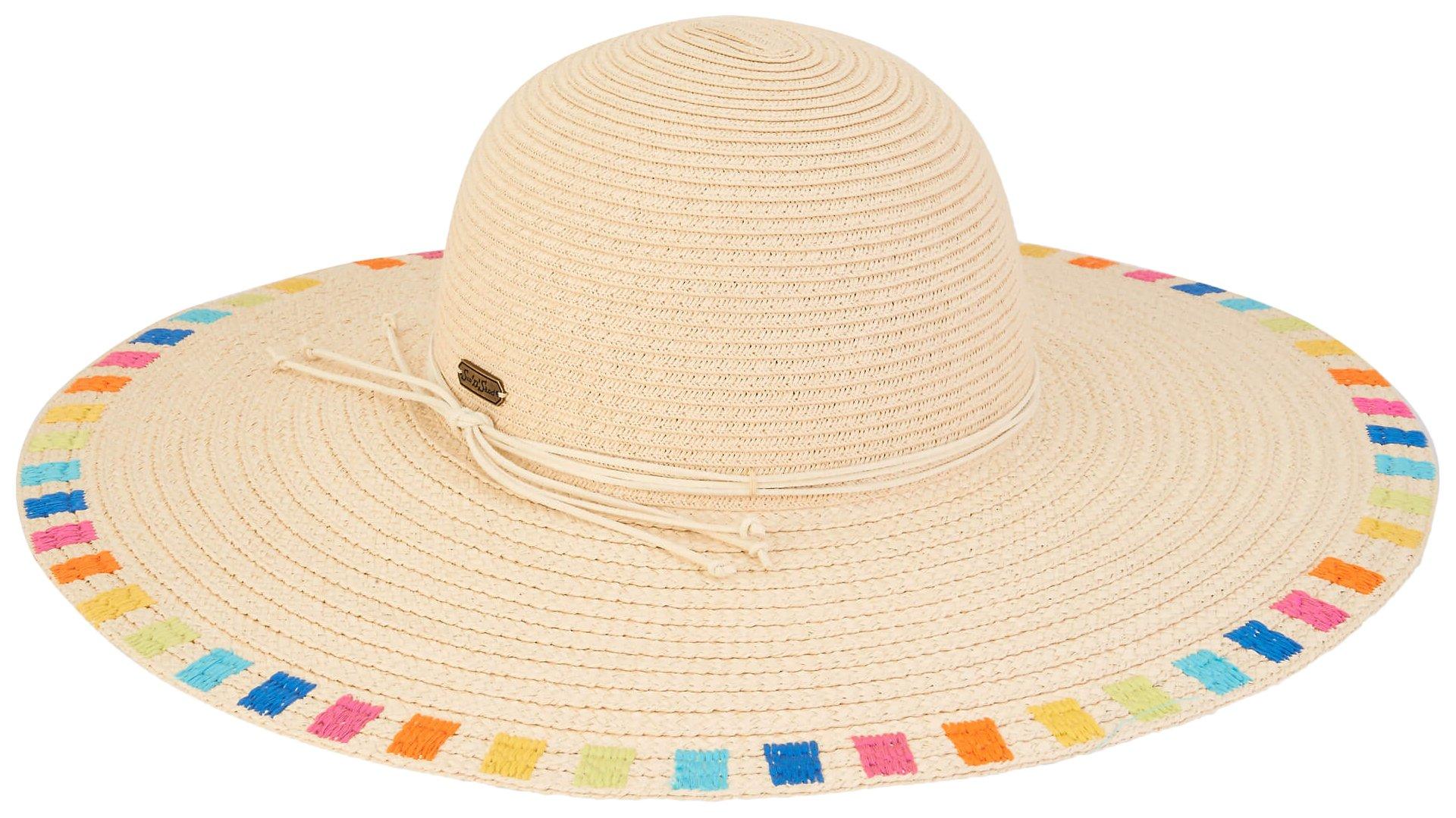 Sun N' Sand Womens Makenna Paper Braid Sun Hat
