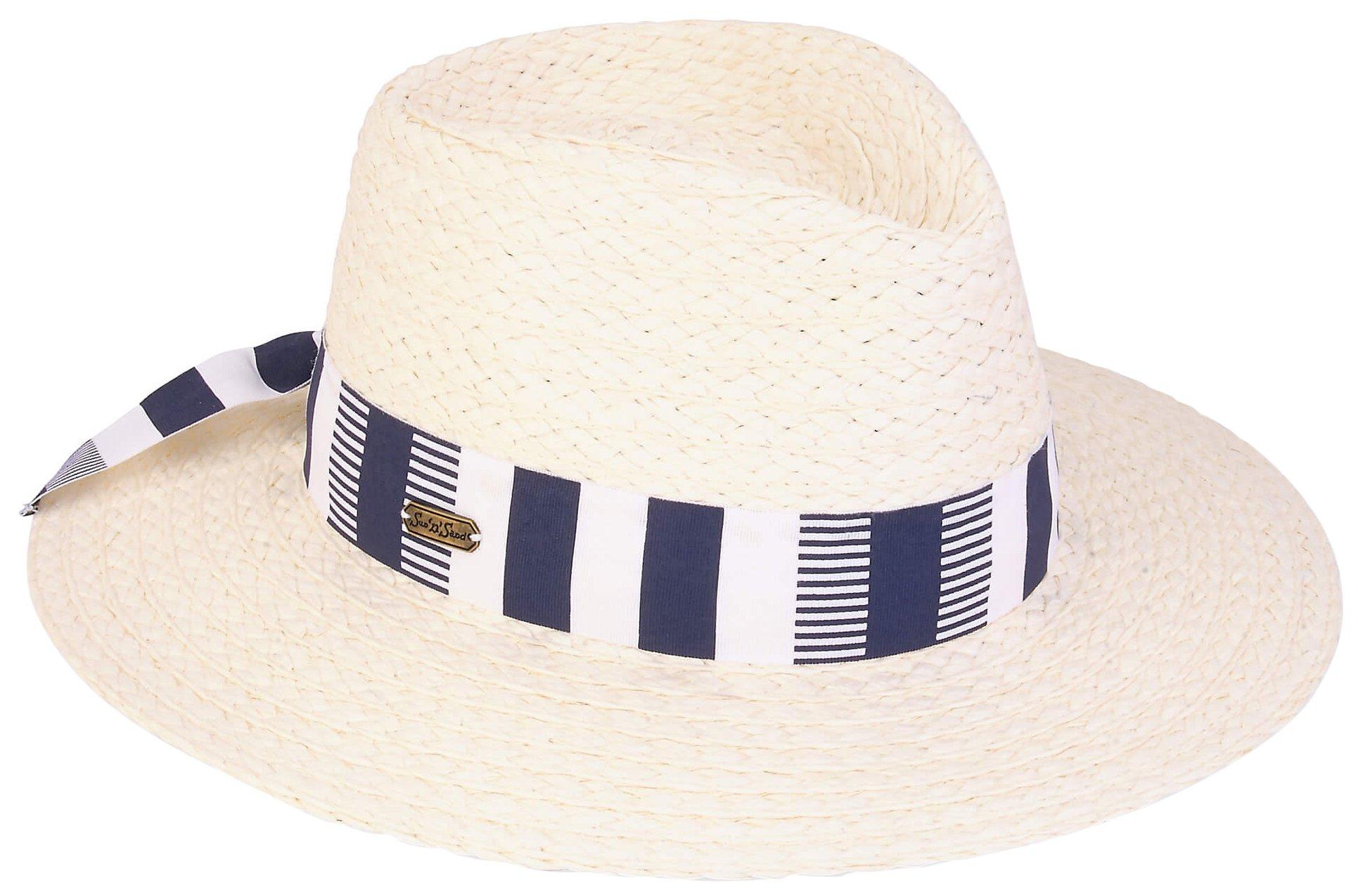 Sun N' Sand Womens Jade Paper Braid Safari Hat