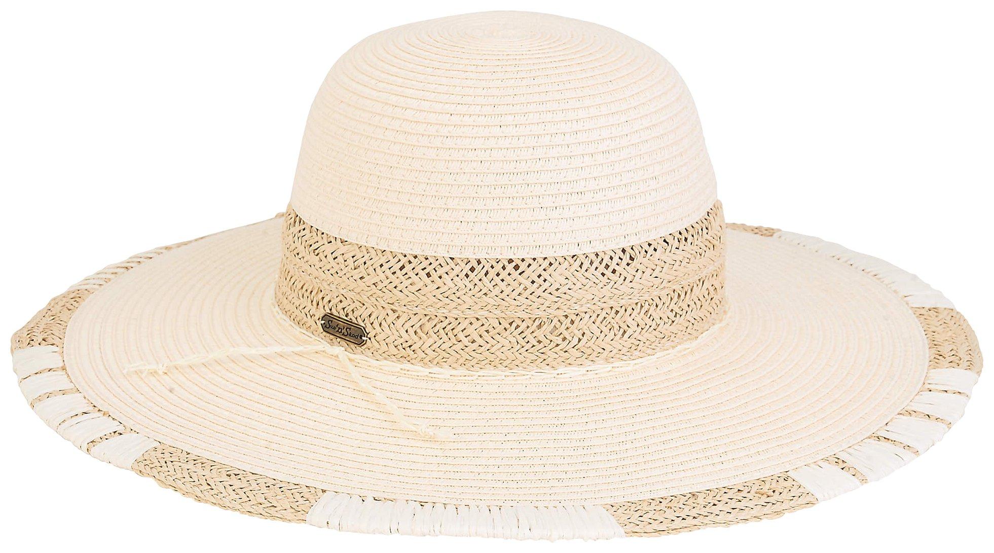 Sun N' Sand Womens Baia Paper Braid Sun Hat
