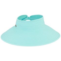 Sun N' Sand Womens Solid Adjustable Open Top Sun Hat