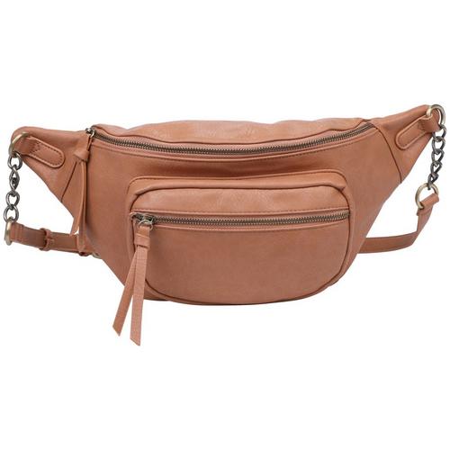 Bunulu Pamela Vegan Leather Sling Hip Belt Bag
