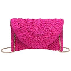 Urban Expressions Paradise Woven Crossbody Clutch