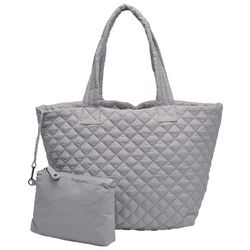 Urban Expressions Breakaway Solid Quilted Tote Bag