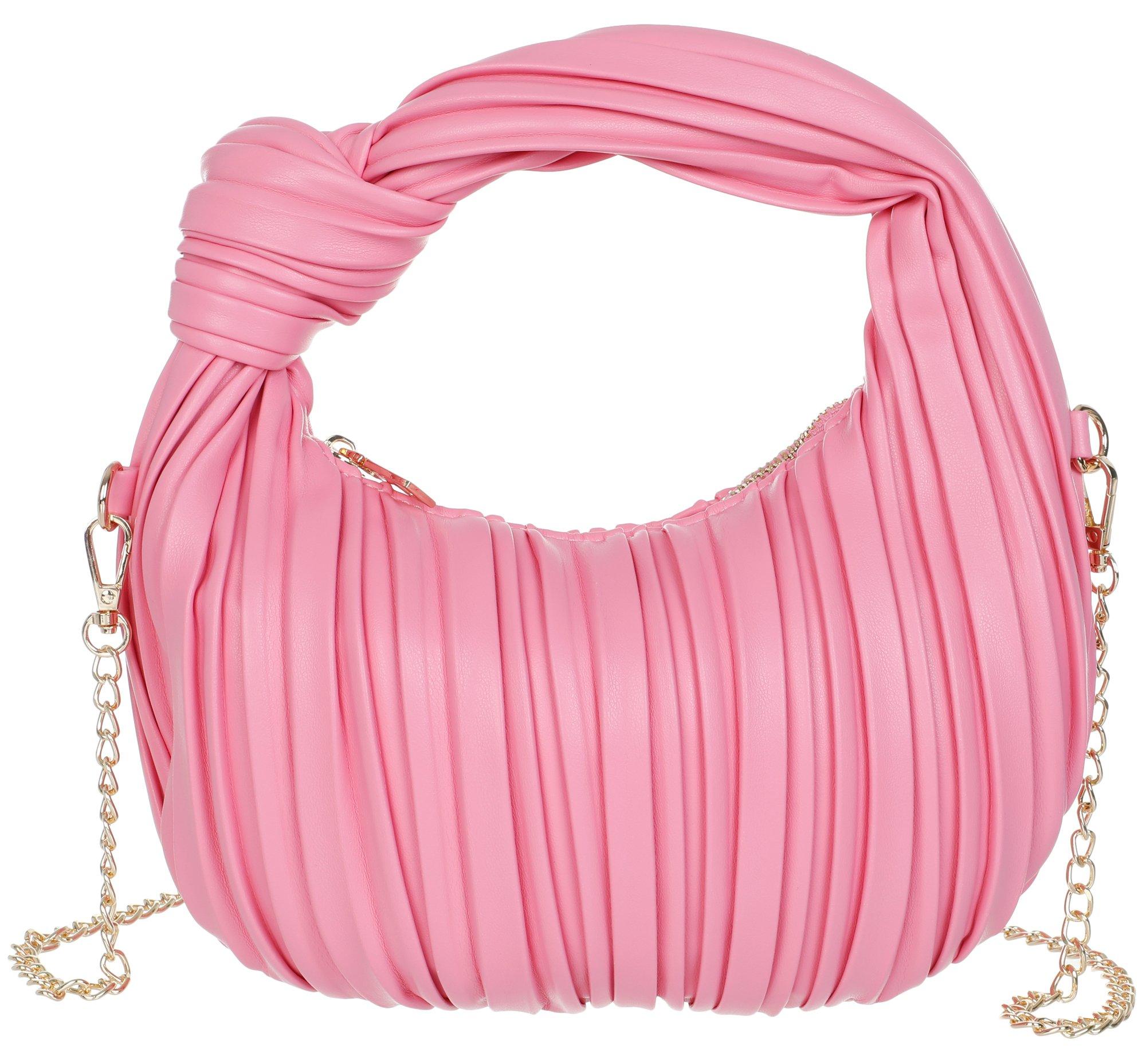 Urban Expressions Fawna Solid Pleated Hobo Bag