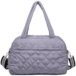 Urban Expressions Spencer Quilted Nylon Weekender Tote Bag