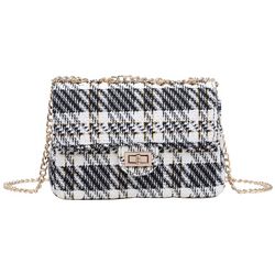 Urban Expressions Camille Woven Crossbody Shoulder Bag