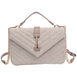 Urban Expressions Grace Solid Quilted Crossbody Clutch