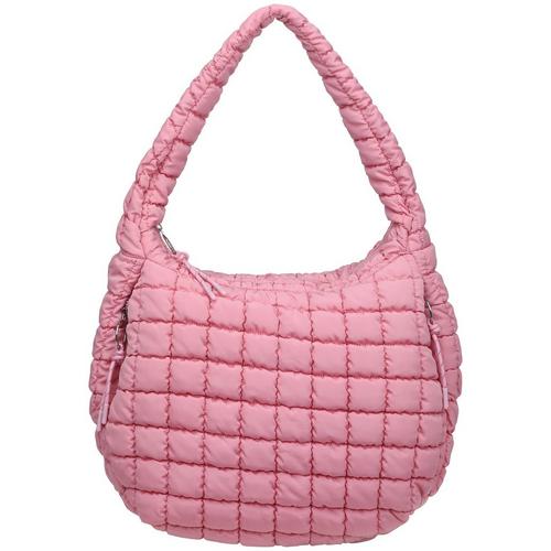 Brisas Lola Solid Quilted Hobo Bag